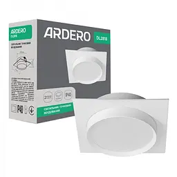 Вбудований світильник Ardero DL2818 під лампу білий