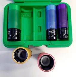 Набір головок для литих дисків TOPTUL 1/2" 5од. Pro-Series GDAI0503 - мініатюра 6