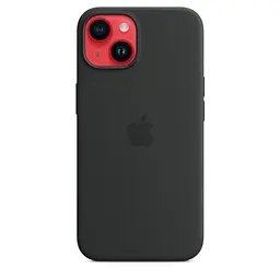 Силіконовий чохол CasePro Silicone Case with MagSafe Midnight для iPhone 14 - мініатюра 5