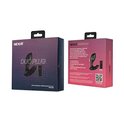 Анальная вибропробка Nexus DUO Plug Medium - мініатюра 5