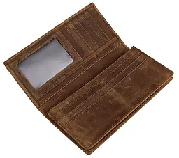 Чоловічий шкіряний гаманець Vintage 9x19 см acs0015242 - мініатюра 6
