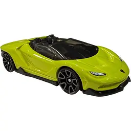 Базова машинка Hot Wheels Exoticars 16 Lamborghini Centenario Roadster салатна (5785) JJK74-N521 - мініатюра 2