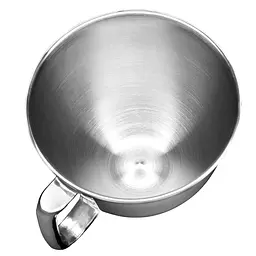 Чаша KitchenAid 5KSM35SSFP з нержавіючої сталі, полірована, з ручкою 3.3 л (5KSM35SSFP) - мініатюра 2