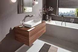 Змішувач для умивальника Hansgrohe Vivenis прихованого монтажу brushed black chrome 75050340 - мініатюра 2