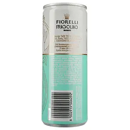 Напій винний Fiorelli Fragolino Bianco Zero Alcohol, білий, солодкий, з/б, безалкогольний, 0,25 л (ALR15973) - мініатюра 2