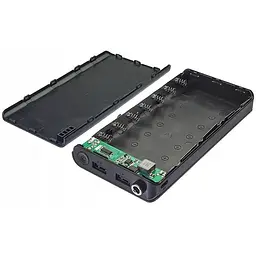 Джерело безперебійного живлення для мережевого обладнання 12V/9V/5V під акумулятори 18650 до 7 шт. без акумуляторів - мініатюра 2