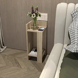 Тумба приліжкова FH-Osby відкритого типу 250х600х266 мм Дуб Сонома