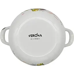 Каструля емальована зі скляною кришкою Verona 1,6 л (VR-0005-16) - мініатюра 4