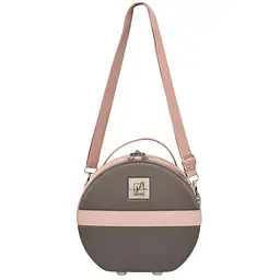 Бьюті-кейс Semi Line 5L Brown/Pink Cream (T5673-1) - мініатюра 3