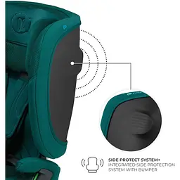 Автокрісло Kinderkraft Fix2Go i-Size Green (KCFI2GO0GRE0000) - мініатюра 6