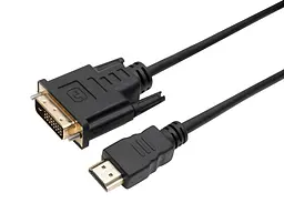 Кабель Dynamode HDMI male - DVI (24+1) male, двонаправлений, довжина 1.8 м