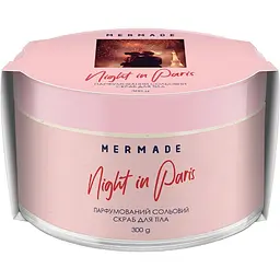 Уцінка. Парфумований cольовий скраб для тіла Mermade Night in Paris 300 г