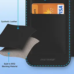 Чохол-книжка Dux Ducis Skin X Pro with MagSafe для Apple iPhone 15 Pro (6.1) Black - мініатюра 6
