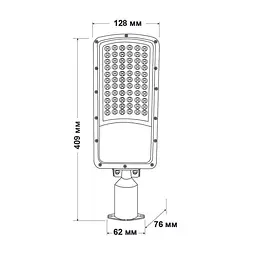 Світильник вуличний VIOLUX CONCORD 30W 3900Lm 5000K ( 430322 ) - мініатюра 9