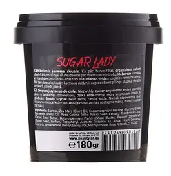 Пом'якшуючий скраб для тіла Sugar Lady Beauty Jar 200 мл - мініатюра 2