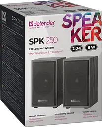 Акустична система DEFENDER SPK-250 black - мініатюра 4