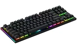 Клавіатура ігрова механічна Hator HTK-550UA Black Gravity X TKL Orange - мініатюра 2