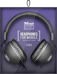 Навушники Trust Noma Over-Ear Mic Matte Black (22578) - мініатюра 6