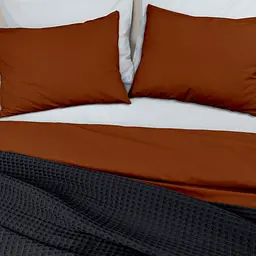 Плед-покривало Cosas Greek Waffle Black вафельне 110х140 см (Blanket_00Black_GreekWaffle_110x140) - мініатюра 2
