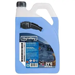Омивач автомобільний HighWay -21С синій 4л (10138)
