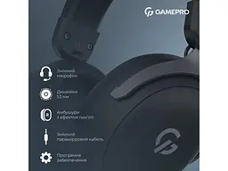 Навушники GamePro Asgard Freya Black (HS145B) - мініатюра 9