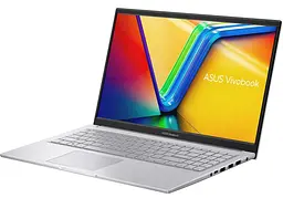 Ноутбук ASUS 15.6" Vivobook 15 (X1504VA-BQ500) Intel Core i3-1315U/16GB/SSD512GB/Intel Graphics/DOS/Silver (90NB10J2-M00PJ0) - мініатюра 2