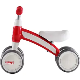 Біговел дитячий Qplay Cutey, чотириколісний, червоний (B-400Red) - мініатюра 2
