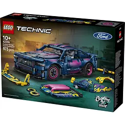 Конструктор LEGO Technic Тюнінг-гараж з автомобілем Ford Mustang GT 973 ел. (42236) - мініатюра 4