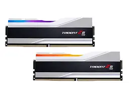 Модуль пам'яті G.Skill DDR5 32GB (2x16) Trident Z5 RGB Silver 7200 Mhz (F5-7200J3445G16GX2-TZ5RS)