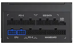 Блок живлення GameMax 750W RGB-750 PRO (RGB-750 PRO) - мініатюра 5