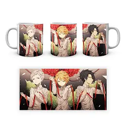 Кружка GeekLand The Promised Neverland Обіцяний Неверленд Норман Емма Рей З червоною стрічкою NV 02.454 - мініатюра 4