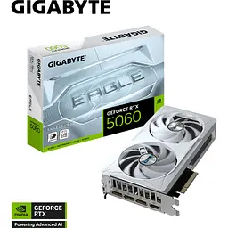 Відеокарта Gigabyte GeForce RTX5060 8Gb Eagle OC ICE (GV-N5060EAGLEOC ICE-8GD) - мініатюра 11
