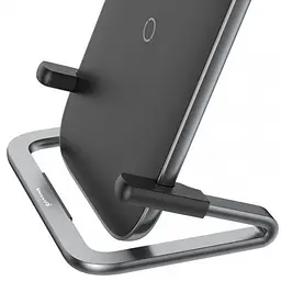 Бездротовий зарядний пристрій Baseus Rib 15W WXPG-01 Black - мініатюра 10