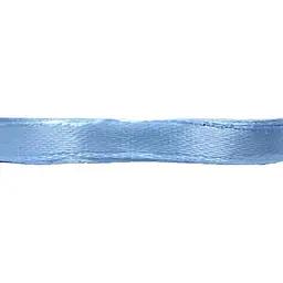Стрічка атлас 0,5 см (синя) (10)