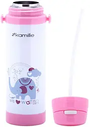 Термос дитячий "Зоопарк" Kamille 23,5 см kuh0006980 - мініатюра 2