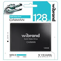 Накопичувач SSD 2.5" 128GB Caiman Wibrand (WI2.5SSD/CA128GBST) - мініатюра 2