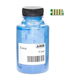 Тонер Xerox C400/405, 106R03534 240g Cyan chip AHK (50000529)