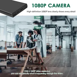 Павербанк-камера 10 000mAh, міні камера Full HD 1080P з фото, відео, нічним баченням та записом - мініатюра 2