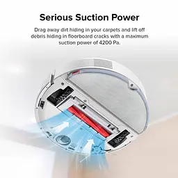 Робот-пилосос RoboRock Vacuum Cleaner Q7 Max+ White [82778] - мініатюра 7