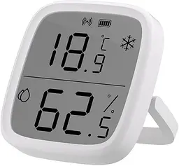 Датчик температури і вологості з дисплеєм SONOFF SNZB-02D Zigbee LCD Smart Temperature Humidity Sensor - мініатюра 2