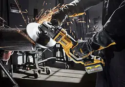Шліфмашина кутова акумуляторна DeWalt з АКБ та ЗП DCG460X2 - мініатюра 6