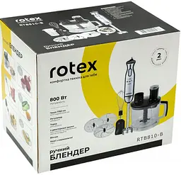 Блендер Rotex RTB810-B занурювальний - мініатюра 6