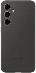 Оригінальний силіконовий чохол Samsung Silicone Case для Samsung Galaxy S24 FE Black (EF-PS721CBEGWW) - мініатюра 1