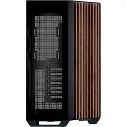 Корпус APNX V1-W Tempered Glass без БП Black/Wood (APCM-VI01103.11) - мініатюра 5