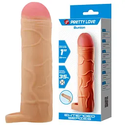 Насадка на пеніс Pretty Love Bunion Penis Extender, 16.5 см - мініатюра 7