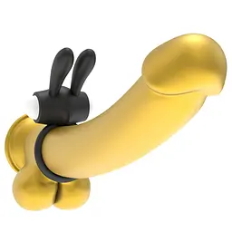 Віброкільце Lovetoy Power Clit 7.5 см чорний - мініатюра 3