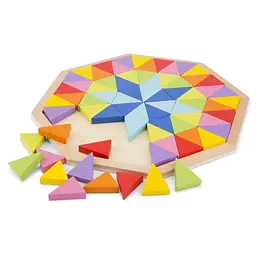 Головоломка дерев'яна New Classic Toys Восьмикутник, 72 частини (10515) - мініатюра 2