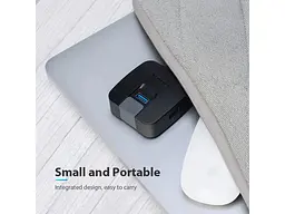 Мультипортовий адаптер Vention 4-Port USB 3.0 0.5 м Black (CHBBD) - мініатюра 7
