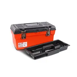 Ящик для інструментів INTERTOOL BX-0913, пластиковий, з металевими замками, 13''