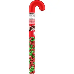 Велика тростина з драже M&M's Christmas Milk Chocolate Candy Cane 85.1g